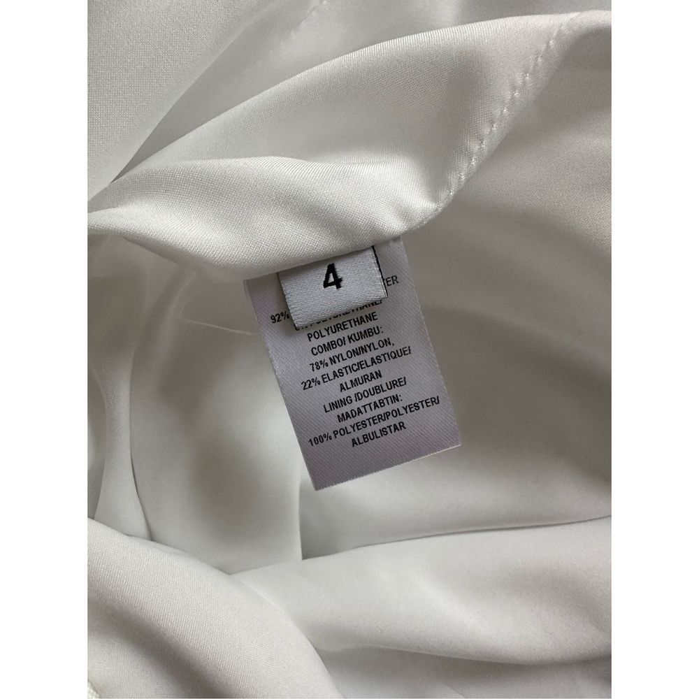 Marchesa Off-Shoulder White Dress SIZE 6 - Picture 12 of 12